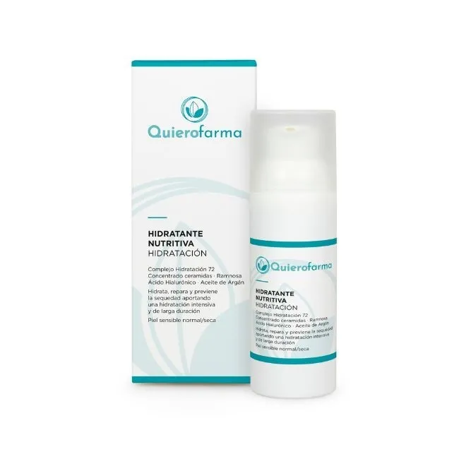 Quierofarma Hidratante Nutritiva Piel Sensible 50ml