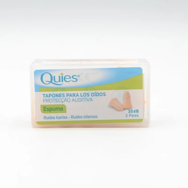 QUIES TAPONES ESPUMA CARNE 6 U