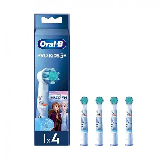 RECAMBIO CEPILLO ELECTR ORAL B KIDS FROZEN 4UNID