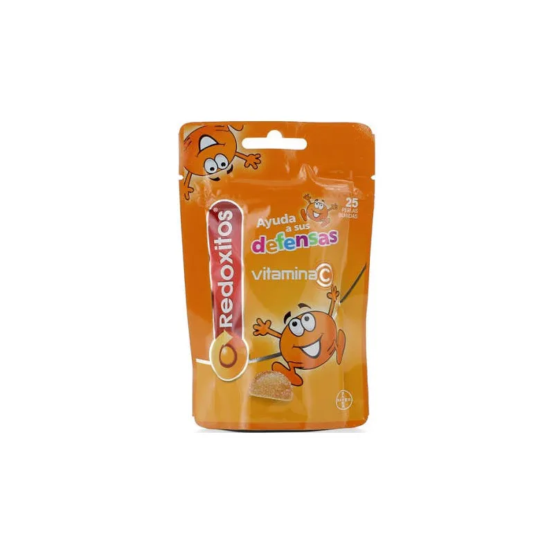 Redoxitos Vitamina C 25 Perlas blandas Sabor Naraja