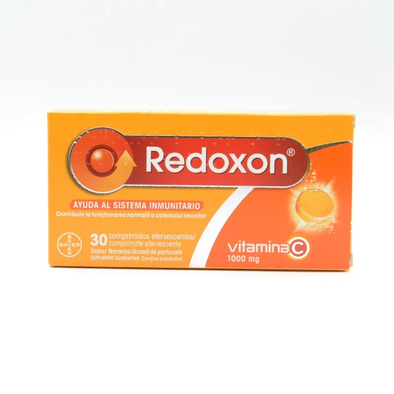 REDOXON 1 GR 30 COMPRIMIDOS EFERVESCENTES NARANJA