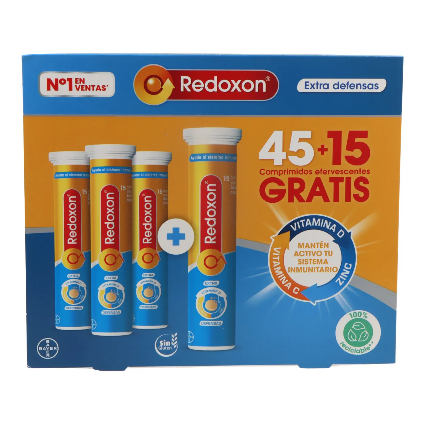 Redoxon 45+15 Comprimidos Promo
