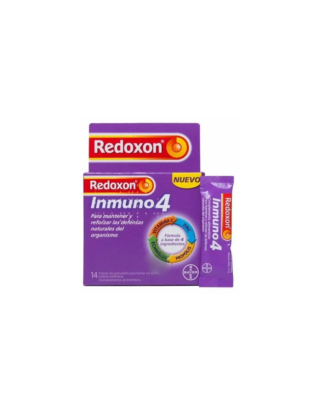Redoxon Inmuno 4 granulado para Tomar Sin Agua 1
