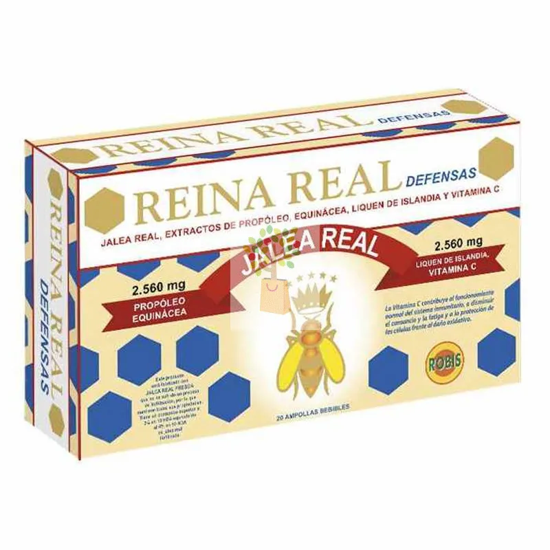 REINA REAL DEFENSAS 20 AMPOLLAS ROBIS