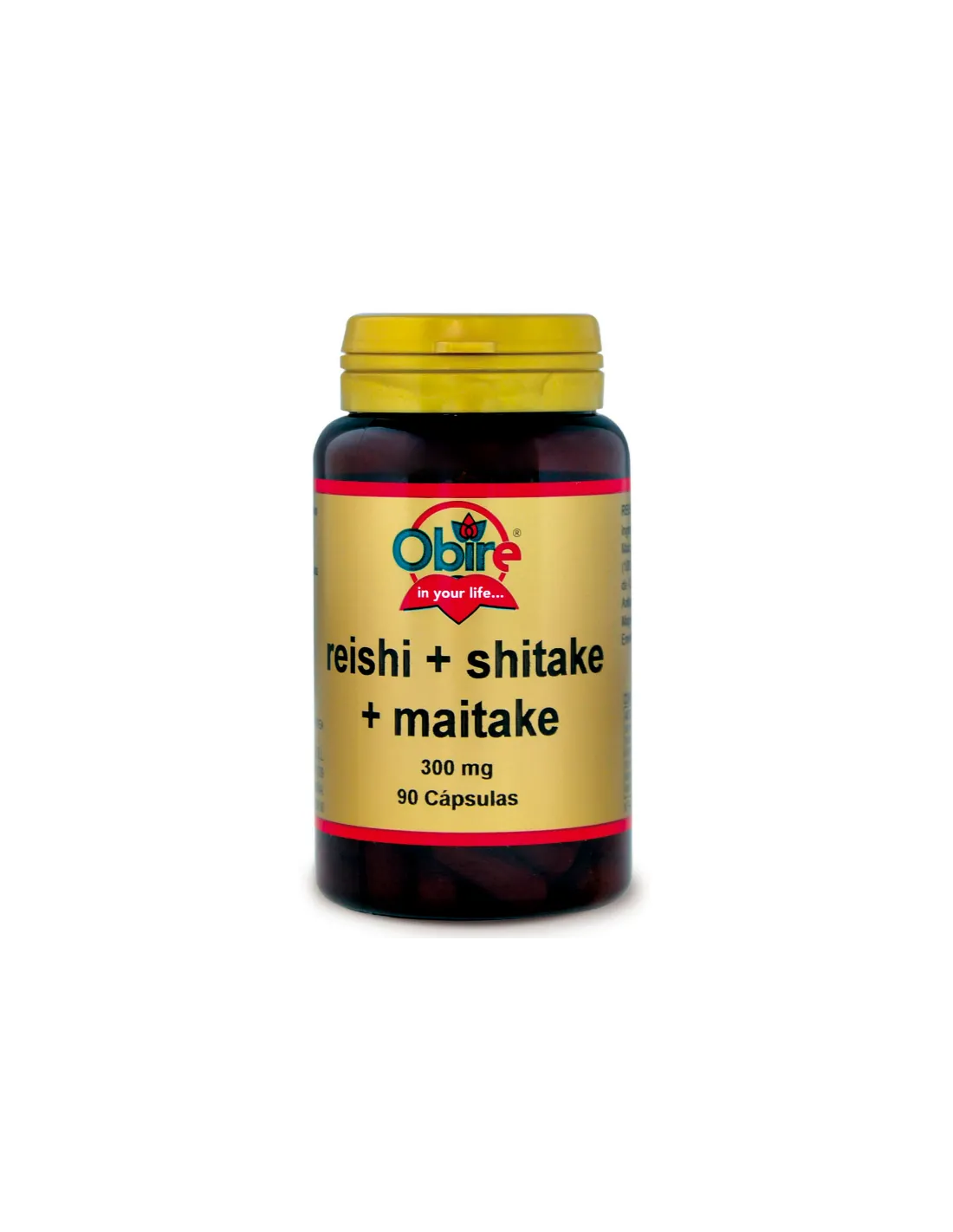 Reishi Shitake Maitake 90Cap. de Obire