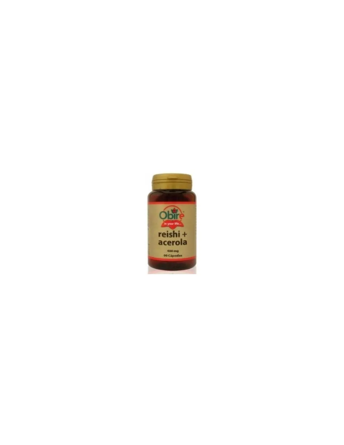 Reishi Y Acerola 400Mg. 90Cap. de Obire