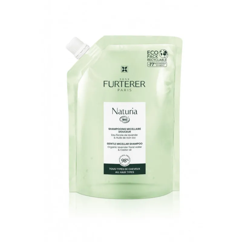 Rene Furterer Naturia Shampoo Micelar Extra Suave Recarga 400ml