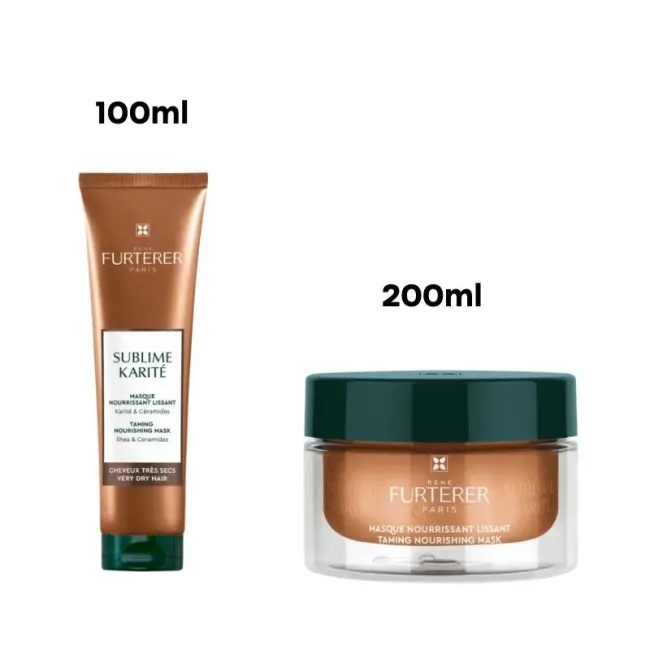 Rene Furterer Sublime Karite Mascarilla nutritiva alisadora (Disponible 100ml y 200ml)