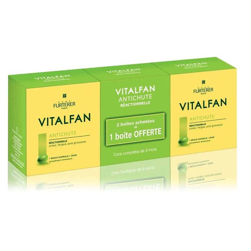 René Furterer Vitalfan Tratamento Queda-reacional 3x30Uni