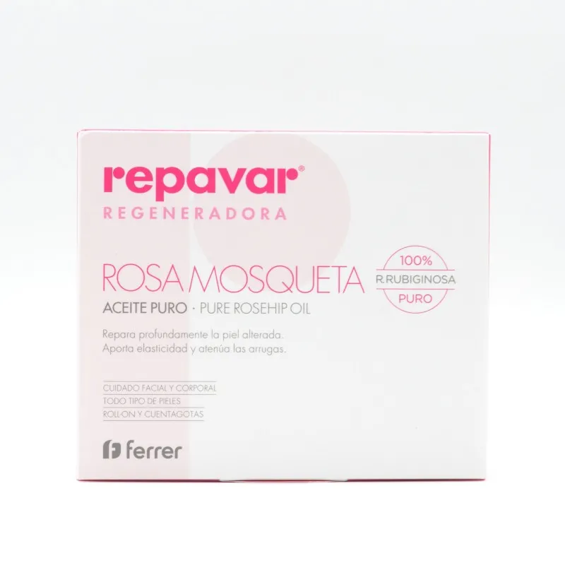 REPAVAR REGENERADORA ACEITE ROSA MOSQUETA PURO 15ML