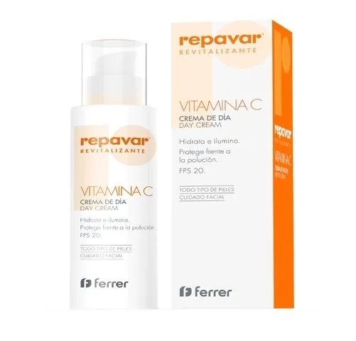 Repavar Vitamina C Crema de Día, 50 ml. - Ferrer