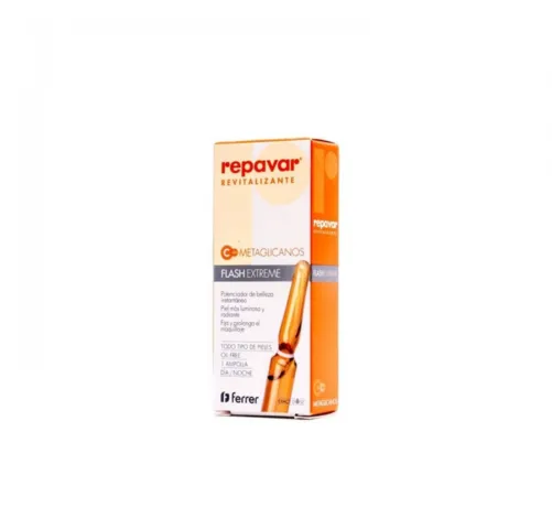 Repavar® Reevitalizante C5,5% Metaglicanos Flash Extreme, 1 ml x 1 Ampolla. - Ferrer