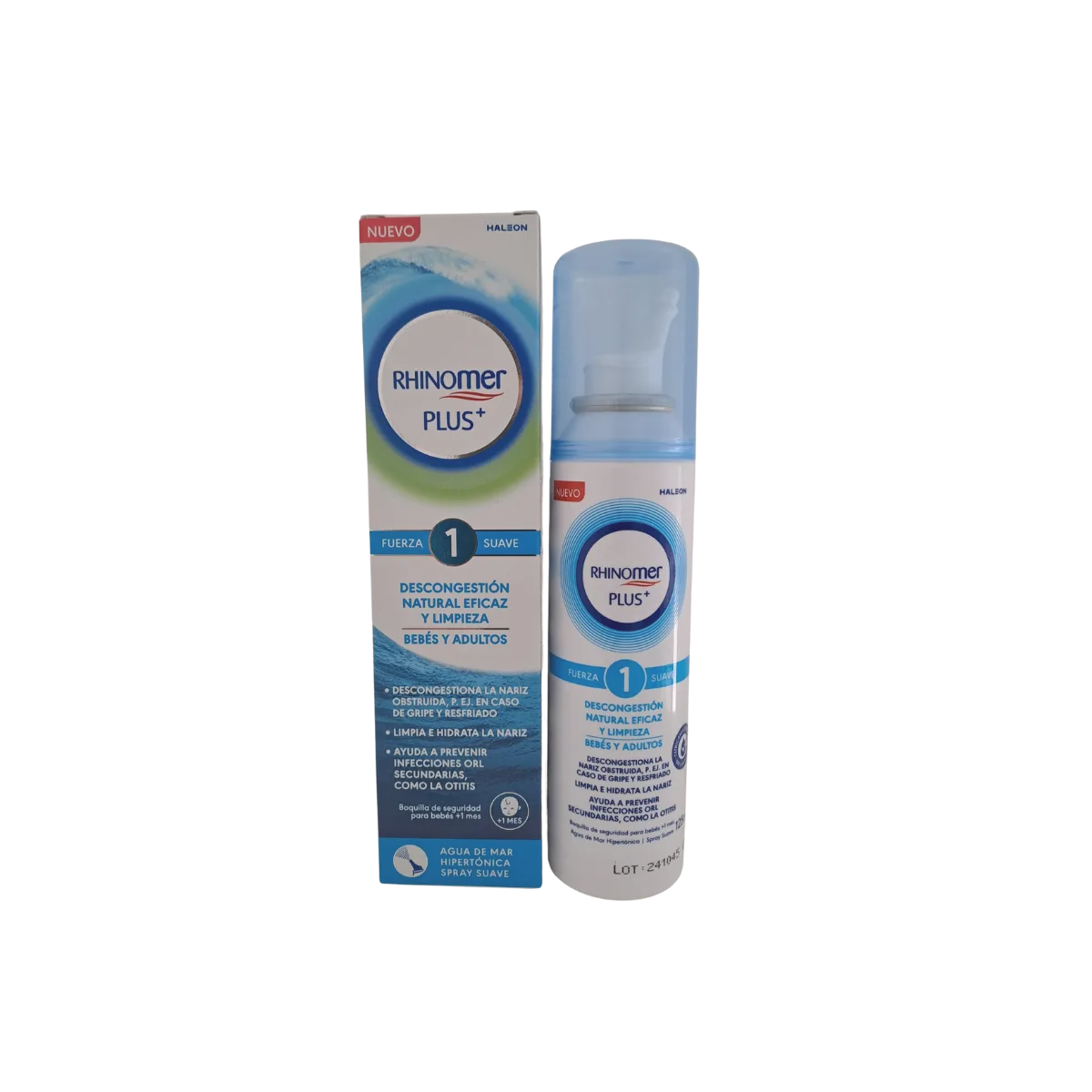 Rhinomer Plus Bebes y Adultos Fuerza 1 1 Spray 125 Ml