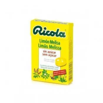 Ricola Limón-Melisa Caramelos sin azúcar 50g