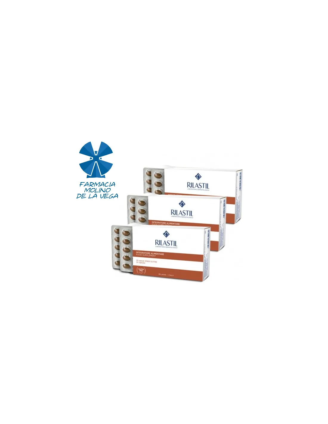 RILASTIL SUN SYSTEM COMPLEMENTO ALIMENTICIO 3 X 30 CÁPSULAS