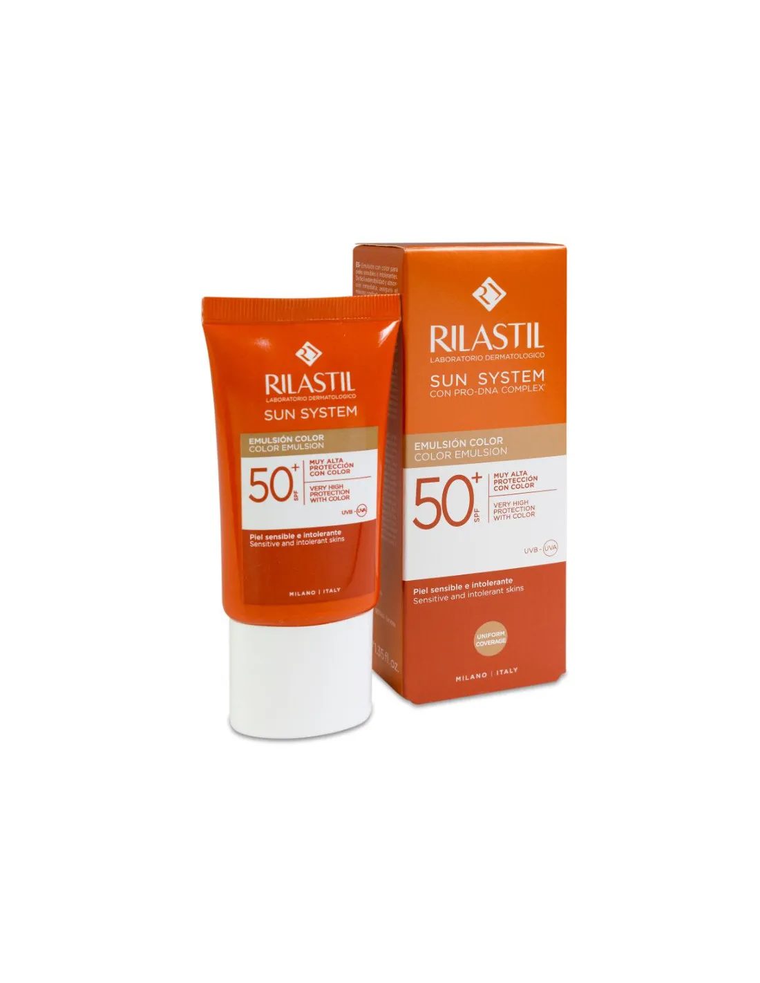 RILASTIL SUN SYSTEM EMULSIÓN COLOR SPF 50+ 40 ML