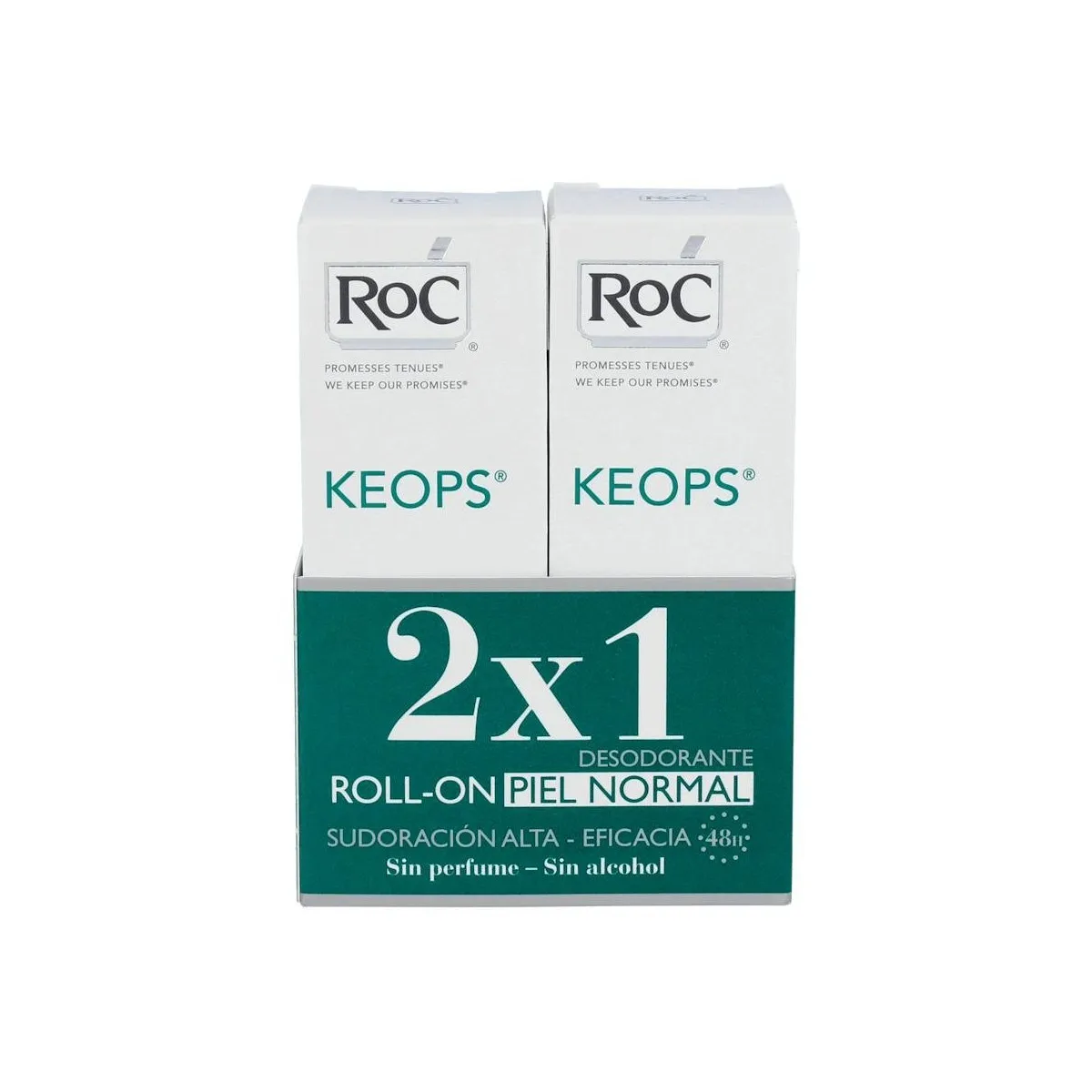 Roc Keops Duplo Roll-On 30 Ml 2 X 1