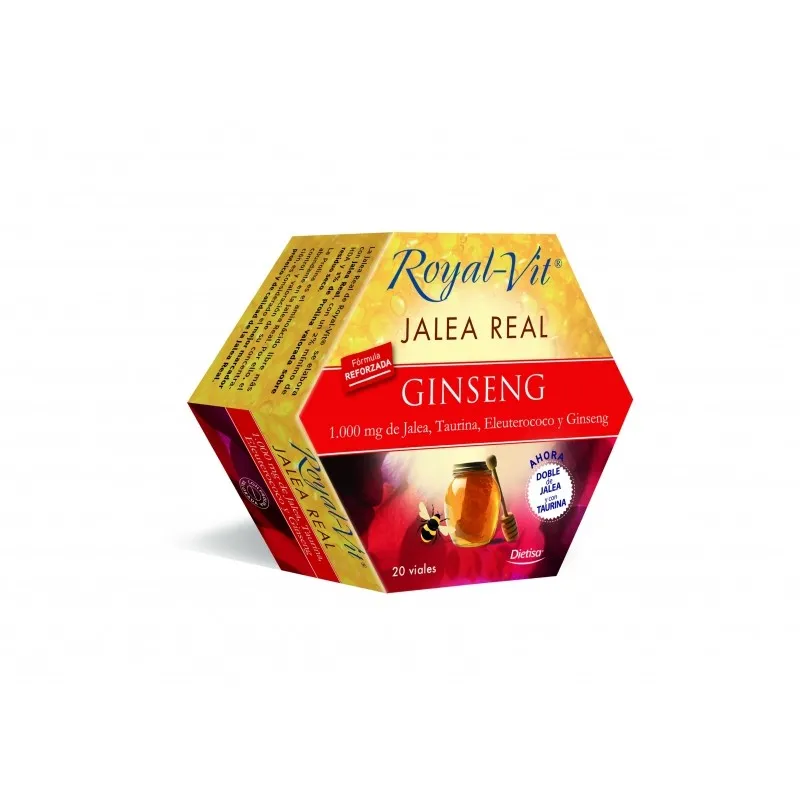 ROYAL VIT JALEA REAL GINSENG 20 VIALES