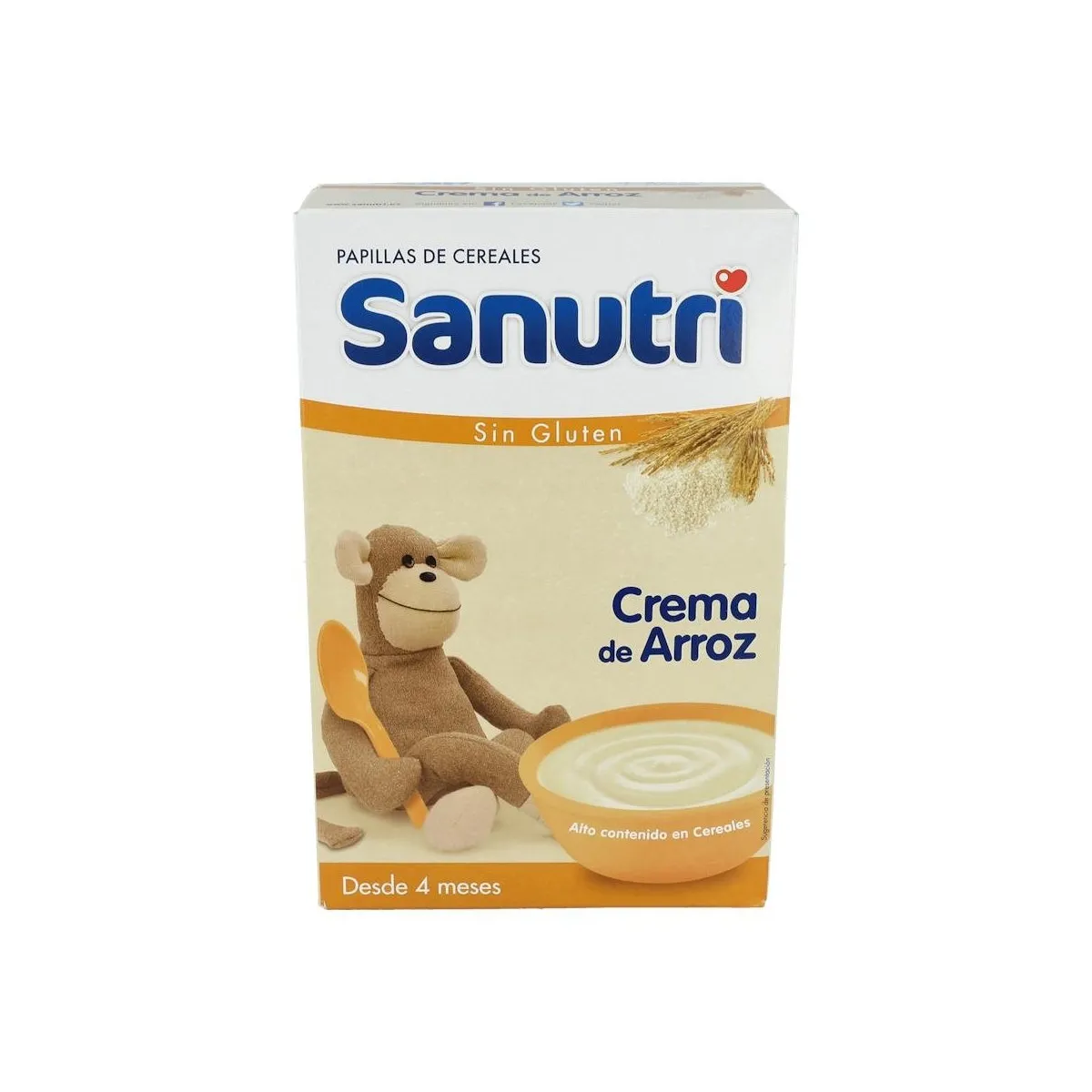 Sanutri Crema Arroz S/Gluten 300 G