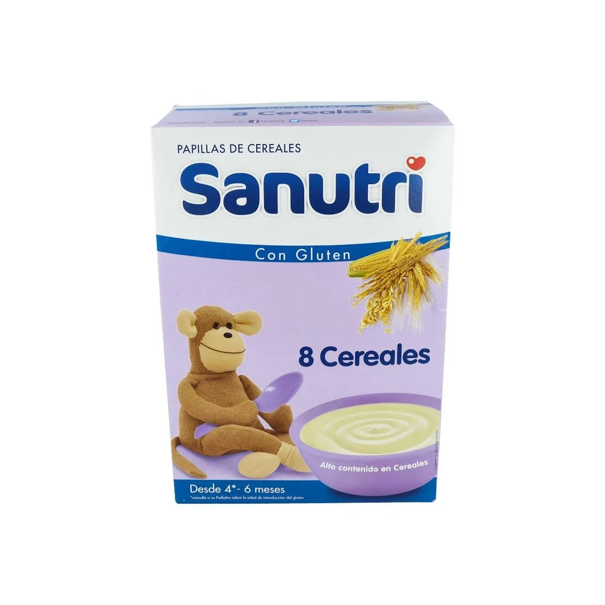 Sanutri Papi S/L 8 Cereales 600 G