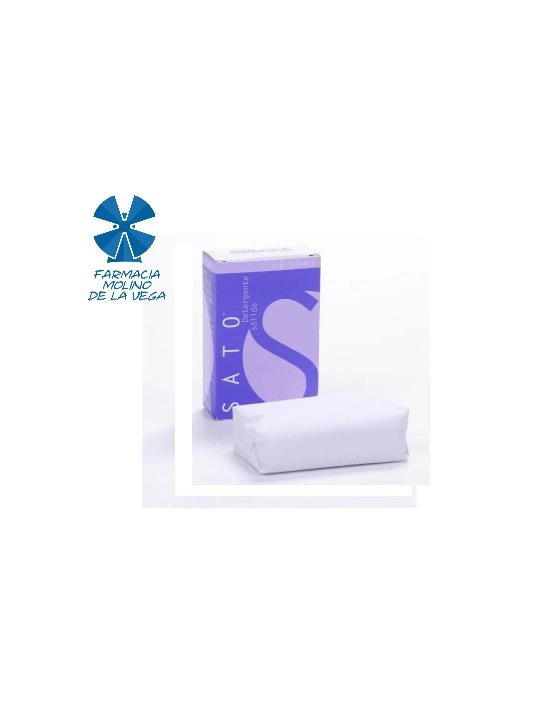 SATO DETERGENTE SÓLIDO 100 GR