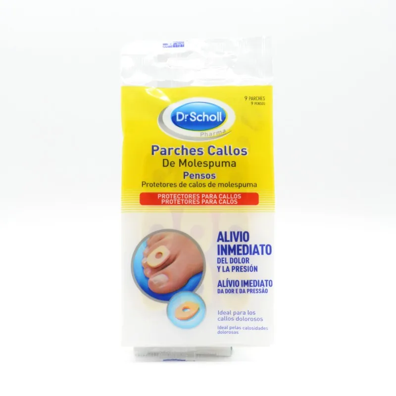 SCHOLL PARCHES CALLOS MOLESPUMA ESCUDO