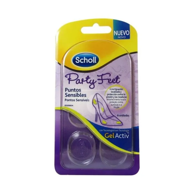 Scholl Party Feet puntos Sensibles