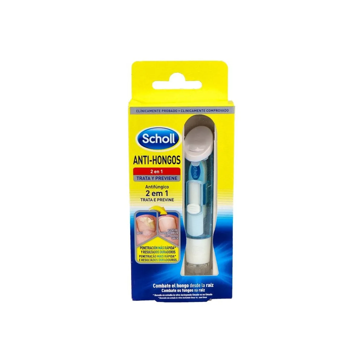 Scholl Trat Uñas Anti Hongos 3,8m+5 Limas