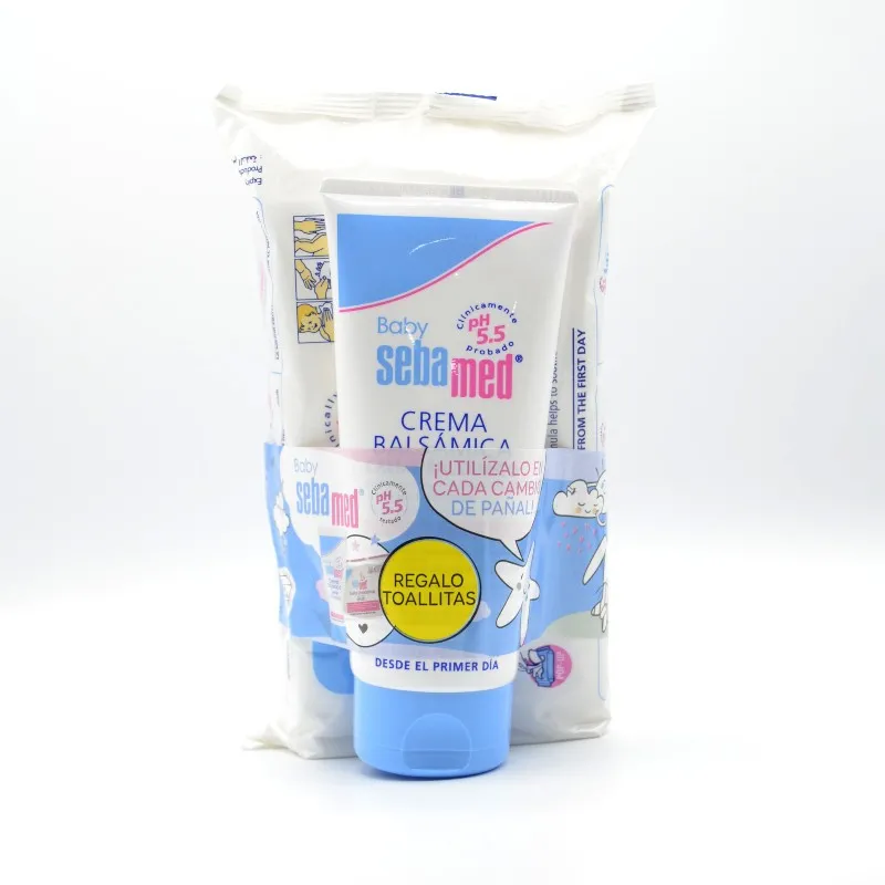 SEBAMED BABY PACK TOALLITAS+CREMA BALSAMICA