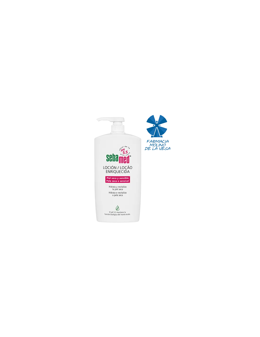 SEBAMED PIELES SENSIBLES LOCIÓN ENRIQUECIDA 1000 ML