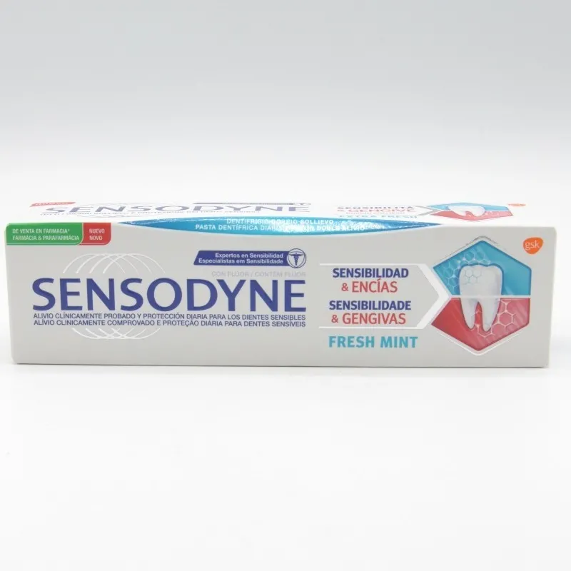 SENSODYNE SENSIBILIDAD ENCIAS FRESH MINT 75ML.