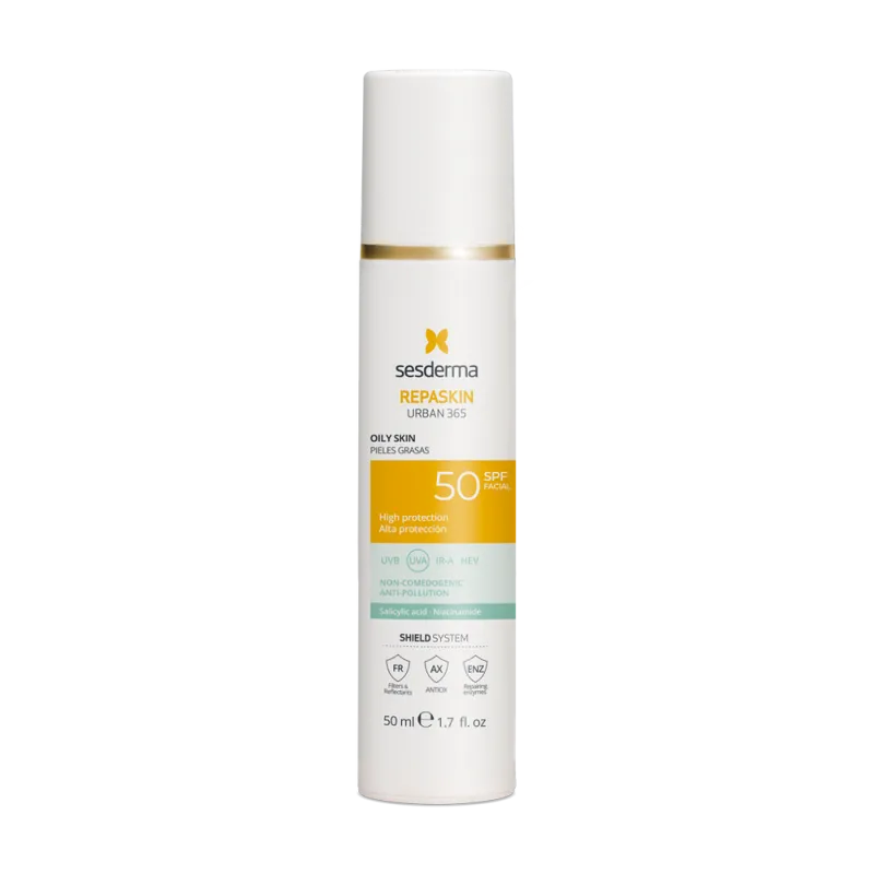 SESDERMA REPASKIN URBAN 365 SPF50 PIELES GRASAS 50 ML