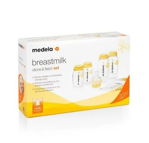 Set de Conservación y Alimentación Para Leche Materna . - Medela