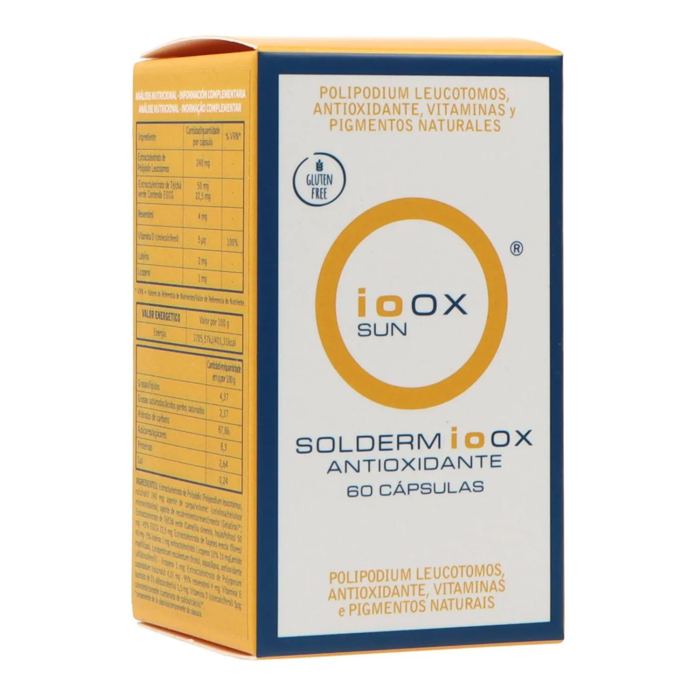 Solderm Antioxidante Ioox 60 Capsulas