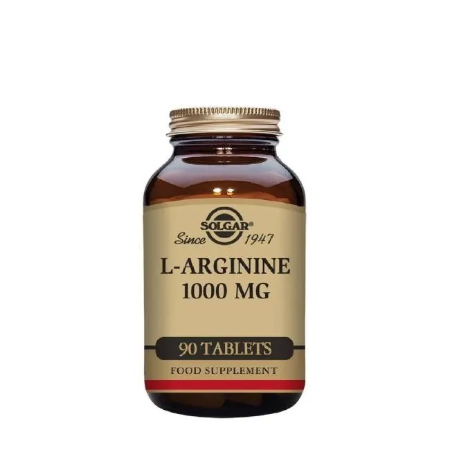 Solgar - L-arginina 1000 mg - 90 comprimidos