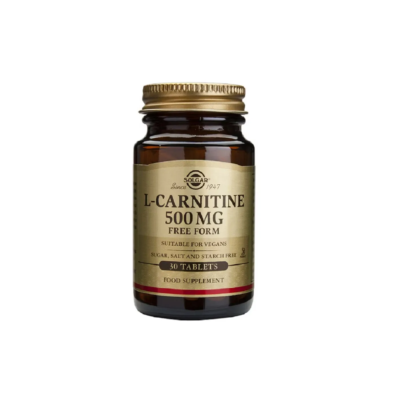 Solgar Lcarnitina 500 Mg 30 Comp Solgar