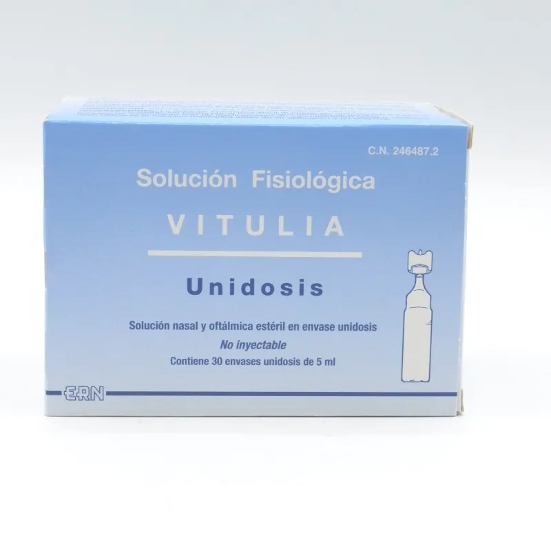 SOLUCION FISIOLOGICA VITULIA 30 MONODOSIS