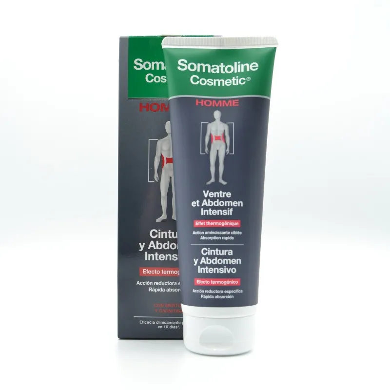 SOMATOLINE HOMBRE CINTURA Y ABDOMEN INTENSIVO 250 ML