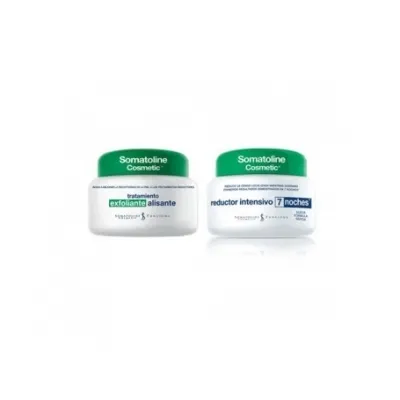 Somatoline® reductor intensivo 7 noches 250ml + exfoliante alisante 300ml