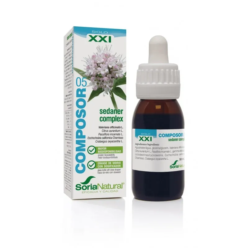 SORIA NATURAL COMPOSOR 05 SEDANER 50 ML