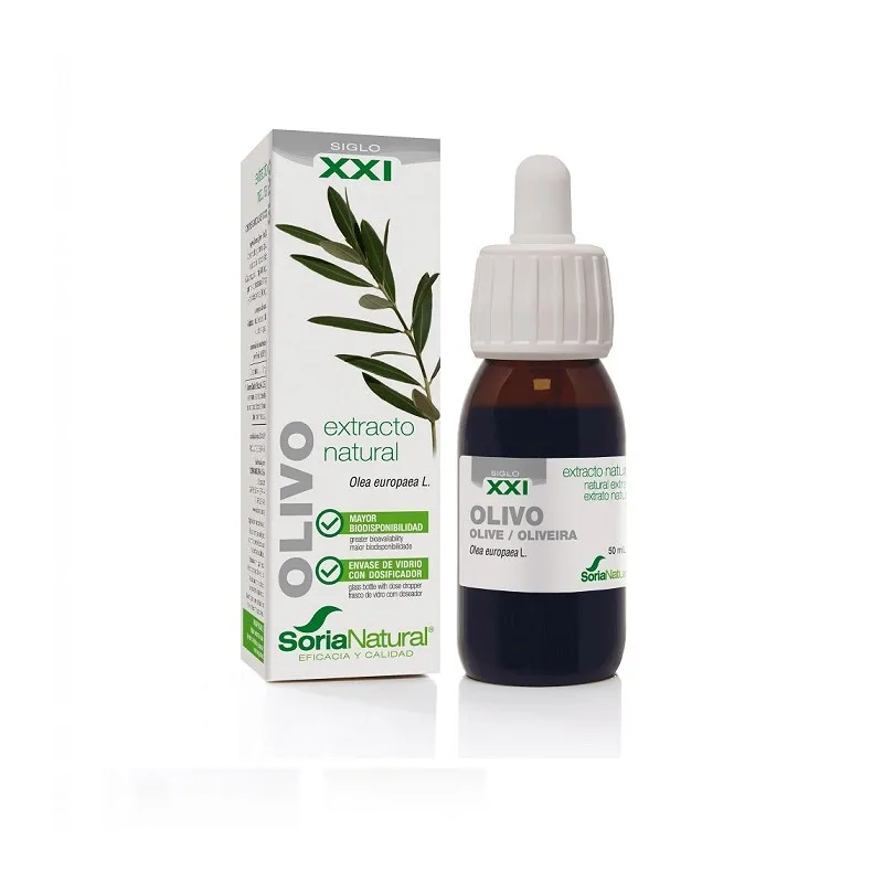 SORIA NATURAL EXTRACTO DE OLIVO 50 ML