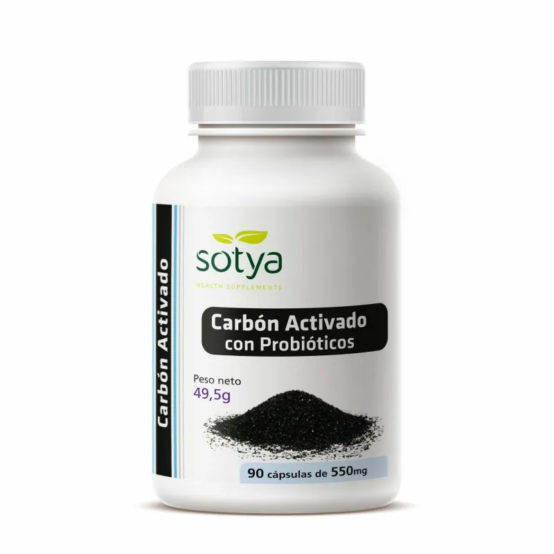 SOTYA CARBON PROBIOTICO 550 MG 90 CAPSULAS