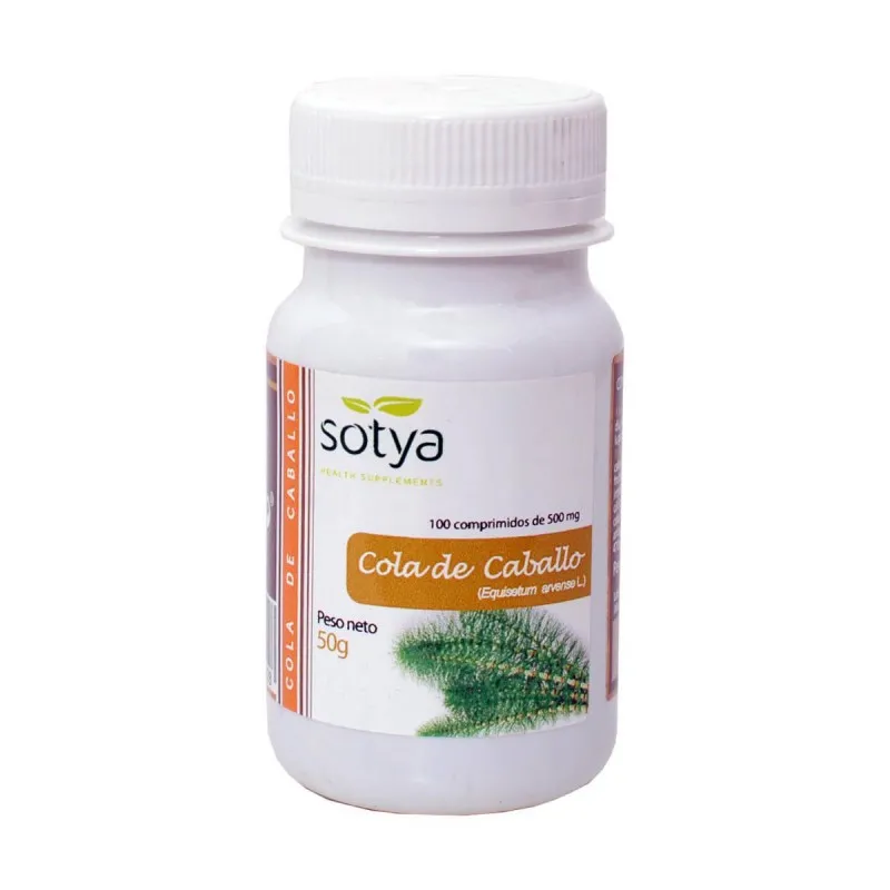 SOTYA COLA DE CABALLO 500 MG 100 UNIDADES