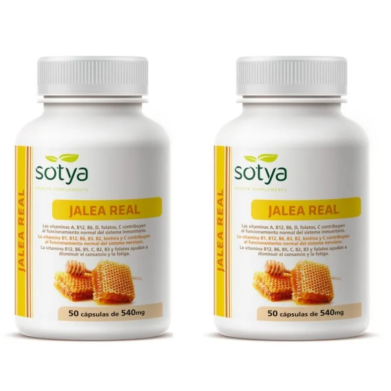 SOTYA JALEA REAL 540 MG 50 CAPSULAS PACK 2 UNIDADES
