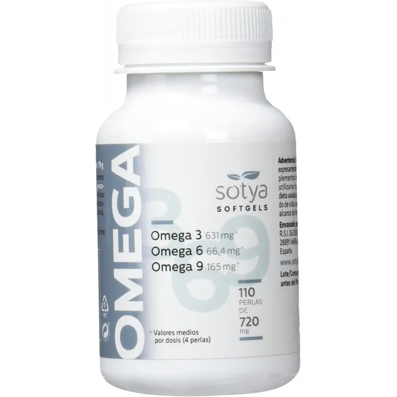 SOTYA OMEGA 3-6-9 500 MG 110 PERLAS