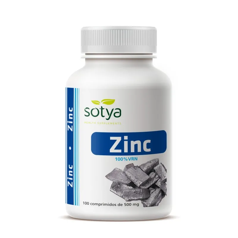 SOTYA ZINC 500 MG 100 COMPRIMIDOS