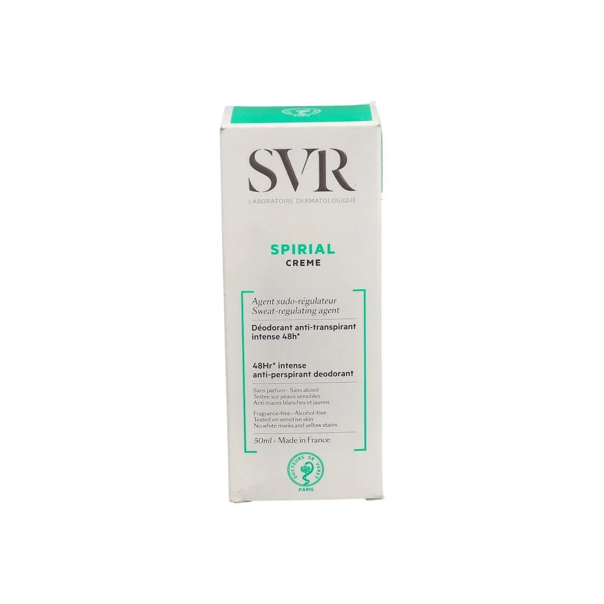 Spirial Crema Antitranspirante 50 Ml