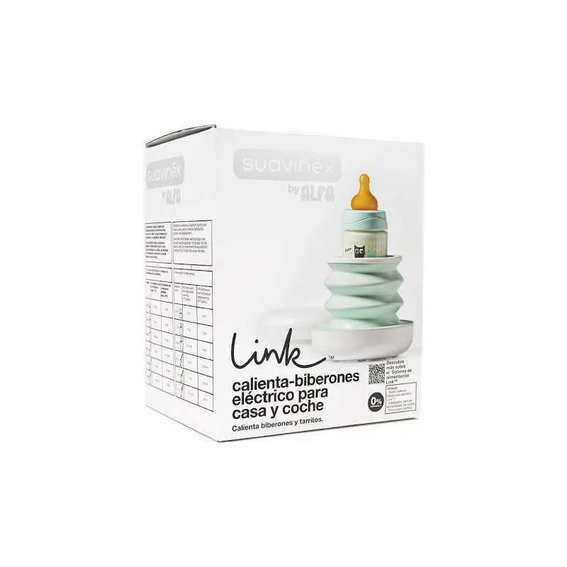 Suavinex Calienta-Biberones Electrico Casa Y Coche Link