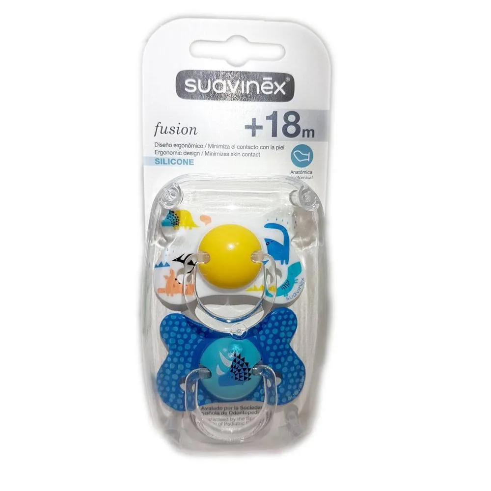 Suavinex Chupete Fusion Anatomico Silicona +18m