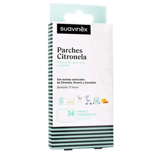 SUAVINEX PARCHES CON CITRONELLA 36 PARCHES